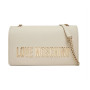 Borsa donna Love Moschino a spalla in ecopelle avorio B26MO63 JC4192PP1NKD0110