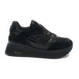 Sneaker donna Liu-Jo Maxi Wonder 91 black D26LJ11 BF5005 PX522