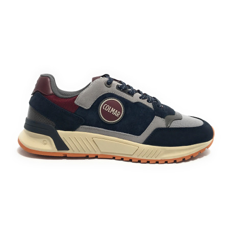 Scarpe uomo Colmar sneaker Dalton Iconic 024 navy/gray/burgundy U26CO14