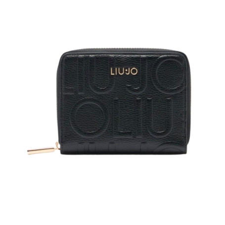 Portafoglio Liu-Jo Caliwen M zip around embossed nero A26LJ04 AF5156 E1092