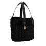 Borsa donna Liu-jo Verry Tote L ecopelliccia nero B26LJ29 AF5154 E0305
