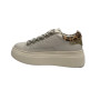 Sneaker donna Emanuélle Vee white/animalier D26EV03 452P-503-17