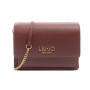 Borsa donna Liu-jo tracolla ecs M crossbody Caliwen red wine B26LJ60 AF5152 E0058