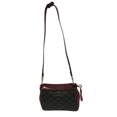 Borsa donna Liu-jo Cirry Crossbody M red wine/marrone B26LJ68 AF5116 E0053