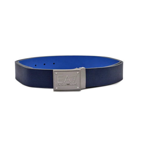 Cinta uomo EA7 Emporio Armani reversibile blu navy/ royal C26EA08 7X000091 AF14319 MB295