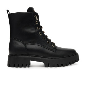Scarpe donna Guess anfibio Fionaa in ecopelle nero D26GU09 FLTFNAELE10