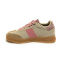 Scarpe US Polo Donna sneaker pelle Campy 005 in beige/ pink D26UP01