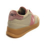Scarpe US Polo Donna sneaker pelle Campy 005 in beige/ pink D26UP01