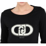 T-shirt donna Liu Jo better nero E26LJ10 TF5299 JS923 N9785