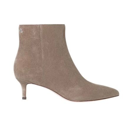 Stivaletto Lauren Ralph Lauren McKay suede bootie taupe D26RL10 802967779008