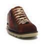 Scarpe uomo Harris sneaker pelle pregiata marrone/ rosso U17HA221 2892