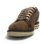 Scarpe uomo Harris sneaker pelle pregiata marrone/ bianco U17HA220 Monaco/2