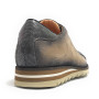 Scarpe uomo Harris sneaker pelle scamosciata beige/ nero U17HA219 2892