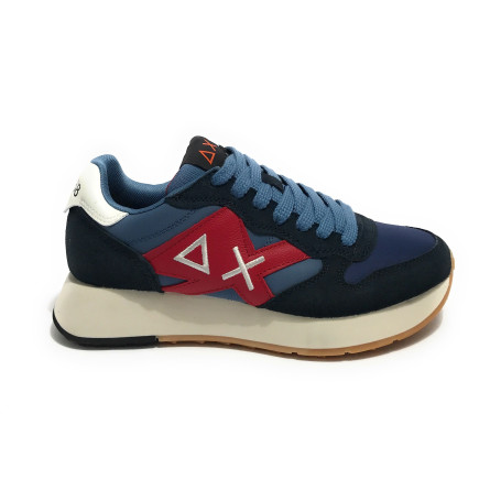 Sneaker uomo Sun68 Jaki bicolor navy blue U26SU09 Z45114