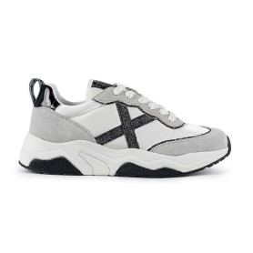 Sneaker donna Munich Wave 174 grigio D26MU03 8770174
