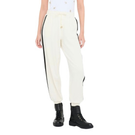 Pantalone donna Liu Jo in jersey lungo bianco E26LJ17 TF5010 J4523 03N76