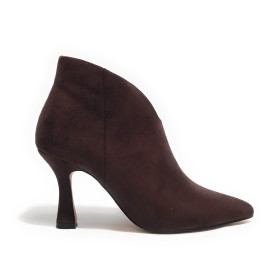 Scarpe donna Gold&gold stivaletto tc 70 ecopelle scamosciata caffè D26GG14 GD841