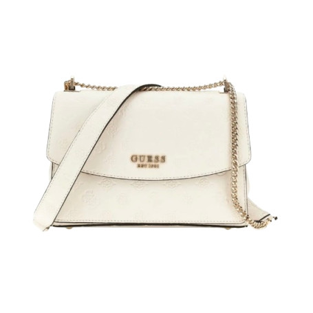 Borsa Guess Phoebe convertible flap bag white B26GU14 PD966521