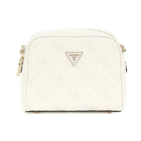 Borsa donna Guess Mini tracolla Adelasia 4G logo white B26GU10 QL965814
