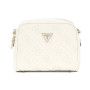 Borsa donna Guess Mini tracolla Adelasia 4G logo white B26GU10 QL965814