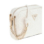 Borsa donna Guess Mini tracolla Adelasia 4G logo white B26GU10 QL965814