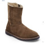 Scarpe donna Birkenstock stivaletto Uppsala zip shearling dark tea D26BI06 1030218