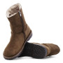 Scarpe donna Birkenstock stivaletto Uppsala zip shearling dark tea D26BI06 1030218