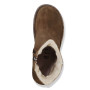 Scarpe donna Birkenstock stivaletto Uppsala zip shearling dark tea D26BI06 1030218