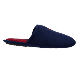 Slipper uomo US Polo pantofola Matte001 in tessuto blu U26UP07