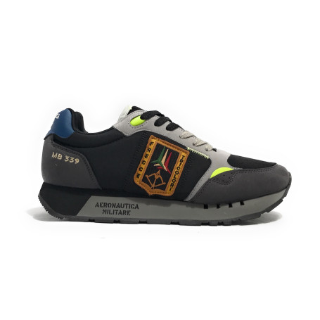 Sneaker Aeronautica Militare black/ gray U26AR01 252SC0292UCT03331
