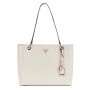 Borsa donna Guess a spalla Aldina Noel Tote white B26GU43 GG966325