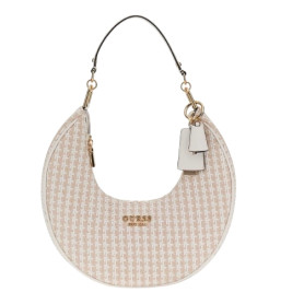 Borsa Guess Mirema hobo shoulder bag white multi B26GU65 WG963102