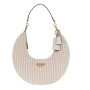 Borsa Guess Mirema hobo shoulder bag white multi B26GU65 WG963102