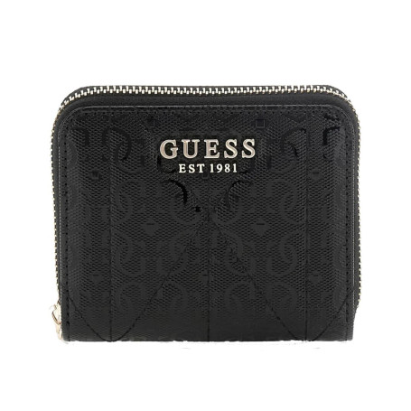 Portafoglio Guess Aldina small zip around black A26GU22 GG9663137