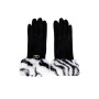 Guanti donna Liu-Jo effetto scamosciato nero/zebra C26LJ14 2F5063 T0300 S19D1