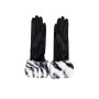 Guanti donna Liu-Jo effetto scamosciato nero/zebra C26LJ14 2F5063 T0300 S19D1