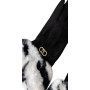 Guanti donna Liu-Jo effetto scamosciato nero/zebra C26LJ14 2F5063 T0300 S19D1