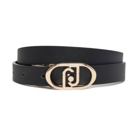 Cintura donna Liu-Jo reversibile hips belt nero/ antracite C26LJ23 AF5252 E0087