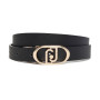 Cintura donna Liu-Jo reversibile hips belt nero/ antracite C26LJ23 AF5252 E0087