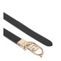 Cintura donna Liu-Jo reversibile hips belt nero/ antracite C26LJ23 AF5252 E0087