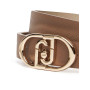 Cintura donna Liu-Jo reversibile hips belt brown/ light gold C26LJ22 AF5252 E0087