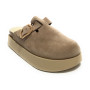 Sabot donna Genuins Indiana velour wool taupe D26GN01 G106620