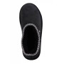 Scarpe donna EMU Pantofole in camoscio Sharky Scuff nero D26EM05 W13179
