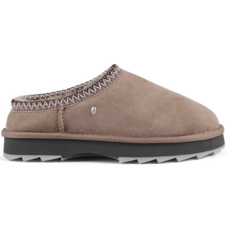Scarpe donna EMU Pantofole in camoscio Sharky Scuff Mushroom D26EM06 W13179