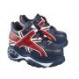 Sneaker donna Buffalo 1339-14 ecoPelle nappa blue/red D26BF08 BN1636499