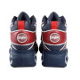 Sneaker donna Buffalo 1339-14 ecoPelle nappa blue/red D26BF08 BN1636499