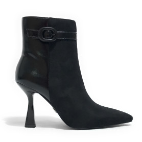Scarpe donna Gold&gold stivaletto tc 80 ecopelle nero D26GG33 GU337