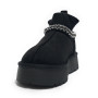 Scarpe donna Gold&gold stivaletto ecopelle scamosciata nero D26GG26 FB11