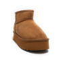 Scarpe donna Gold&gold stivaletto ecopelle scamosciata camel D26GG29 FL241