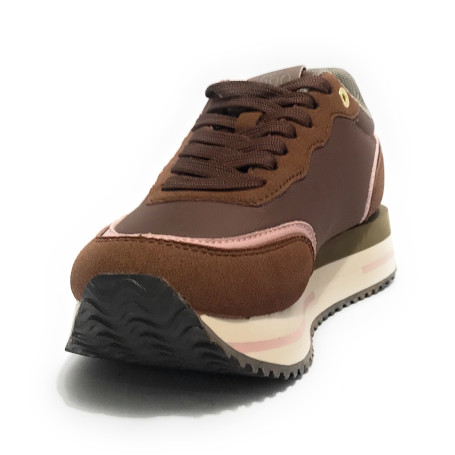 Scarpe U.S. POLO Donna sneaker Sacha009 dark brown D26UP10